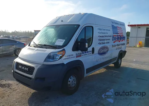 2020 Ram Promaster 2500 High Roof 159 Wb from USA, damaged, VIN 3C6TRVDG5LE113842